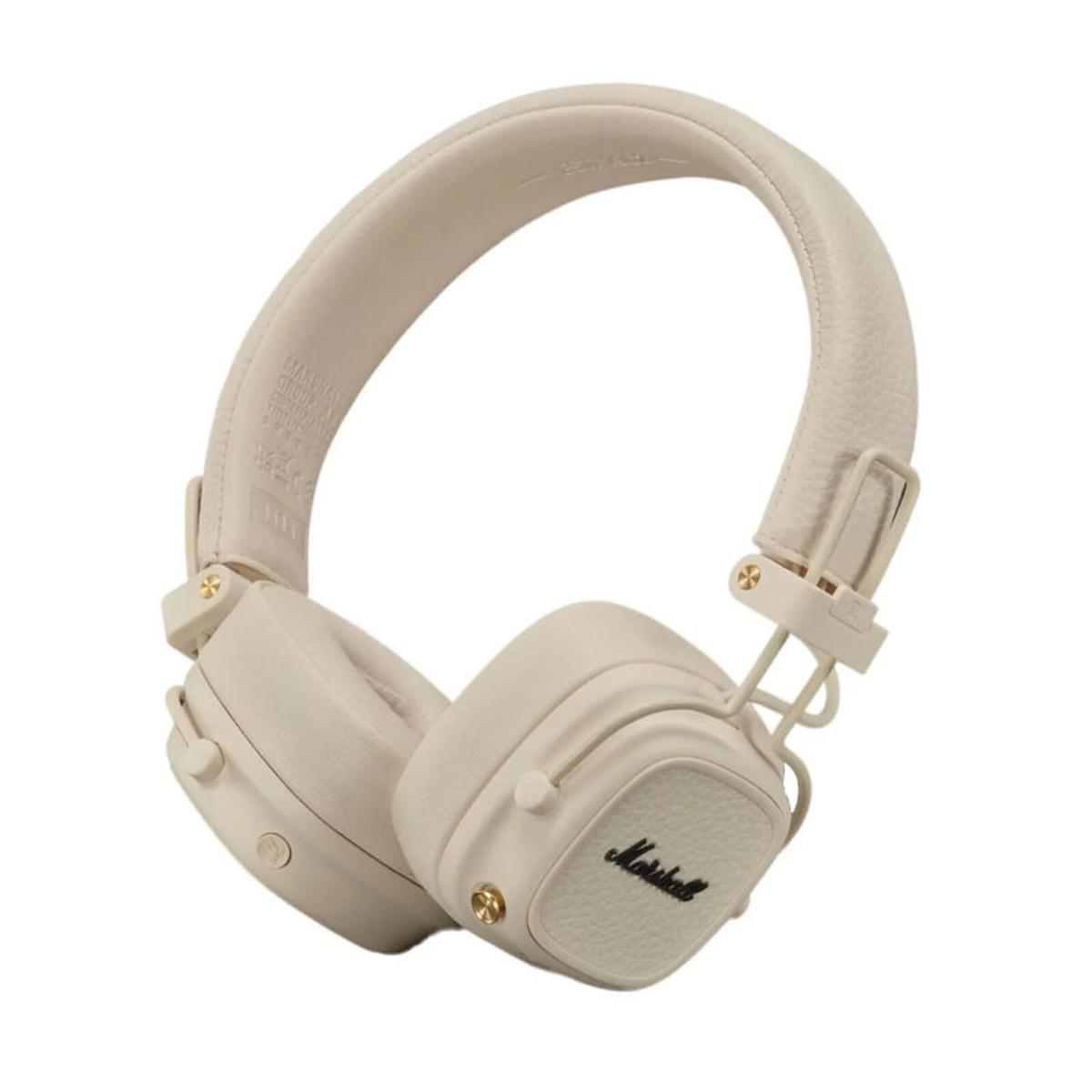 Marshall MAJOR V Bluetooth 有線対応 クリーム正規品 Marshall Major V Bluetooth Cream - BimotorDJ